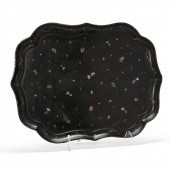 A VICTORIAN PAPIER MâCHé TRAY