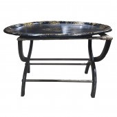 A VICTORIAN PAPIER MACHE TRAY