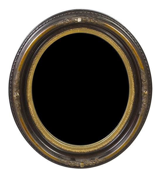 A Victorian Parcel Gilt Mirror
