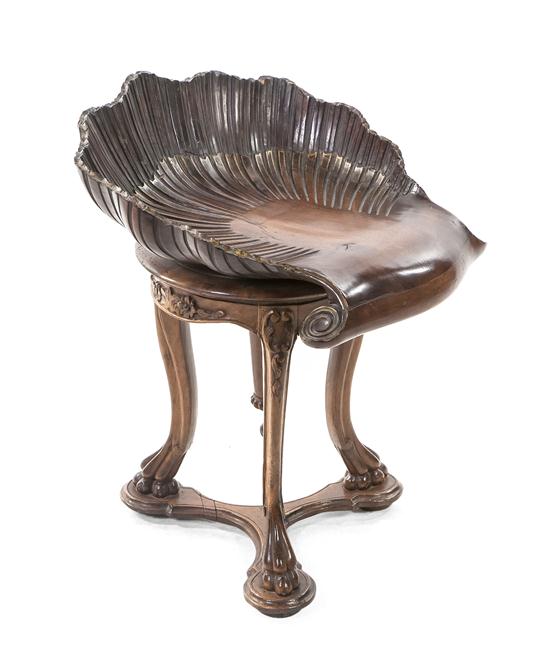 *A Victorian Piano Stool having a