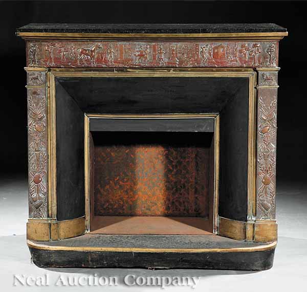 A Victorian Pressed Copper and