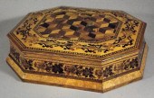 A Victorian rosewood and Tunbr
