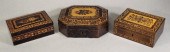 A Victorian rosewood and Tunbr