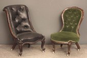 A Victorian rosewood framed sc