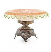 A VICTORIAN RUBINA VERDE GLASS