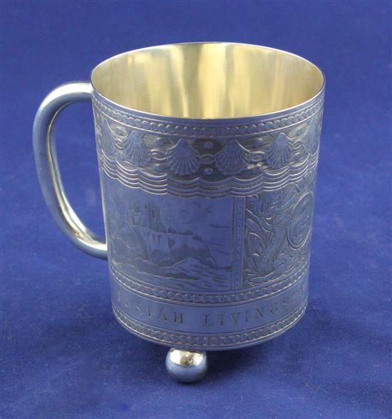 A Victorian Scottish silver