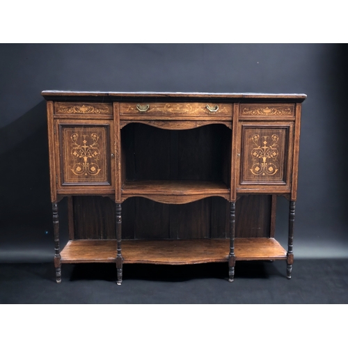 A VICTORIAN SHERATON REVIVAL INLAID