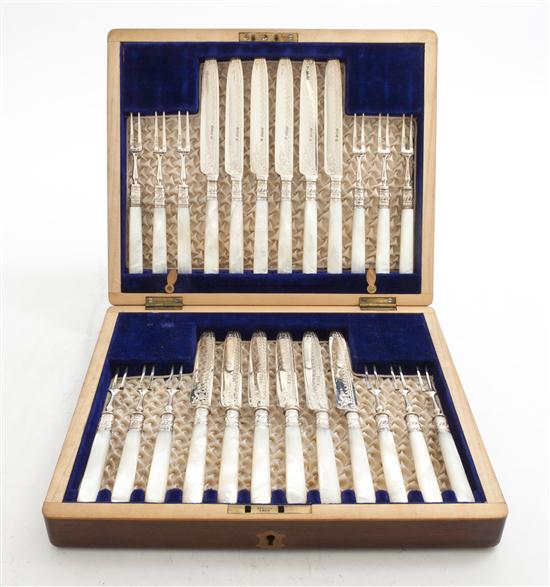 A Victorian Silver and