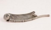 A Victorian silver bosun's whi