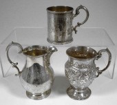 A Victorian silver christening