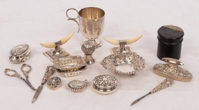 A Victorian silver Christening mug,
