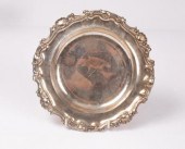 A Victorian silver dish, John