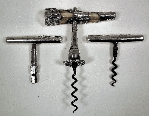 A Victorian silver folding