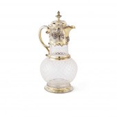 A VICTORIAN SILVER-GILT MOUNTE