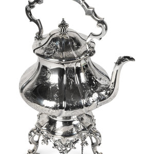 A Victorian Silver Hot Water
