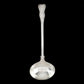 A VICTORIAN SILVER  KINGS  PAT