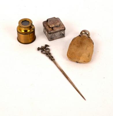 A Victorian silver letter knife,