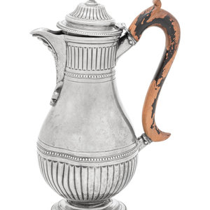 A Victorian Silver Milk Jug