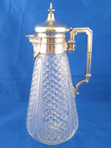 A Victorian silver mounted cut