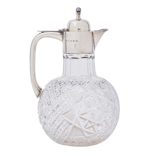 A Victorian silver mounted cut