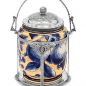 A Victorian Silver Mounted Por