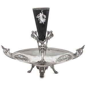 A Victorian Silver-Plate and