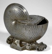 A Victorian silver plated spoo