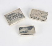 A Victorian silver snuff box,