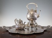 A Victorian silver teapot by F