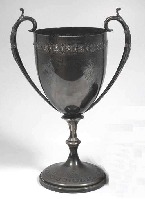 A Victorian silver two-handled