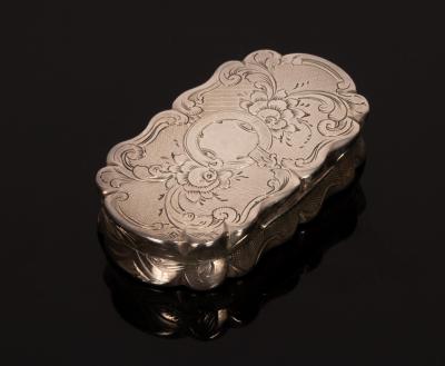 A Victorian silver vinaigrette,