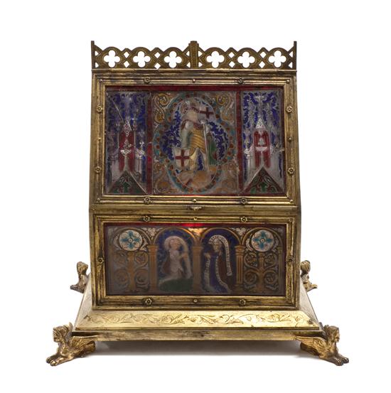* A Victorian Stained Glass Table