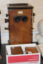 A Victorian stereoscopic viewe