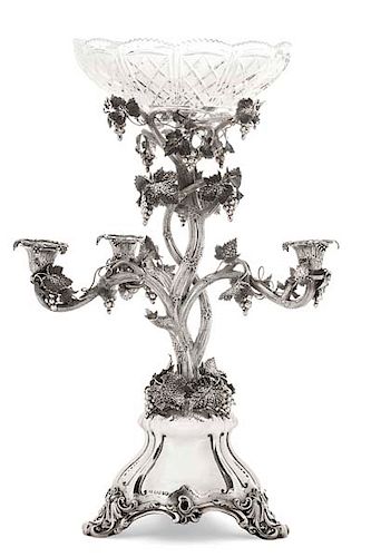 A VICTORIAN STERLING SILVER