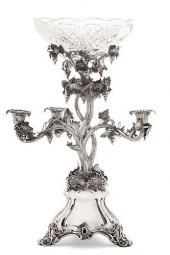 A VICTORIAN STERLING SILVER EP
