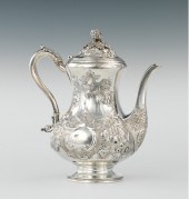 A Victorian Sterling Silver Te