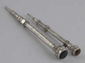 A Victorian sterling silver te