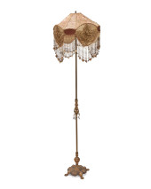 A VICTORIAN-STYLE FLOOR LAMP A