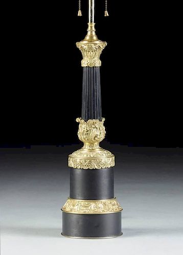A VICTORIAN STYLE GILT BRASS