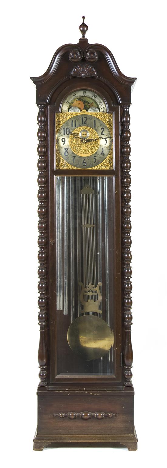 A Victorian Style Mahogany Tall