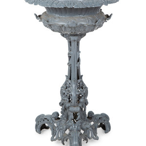 A Victorian Style Painted Iron