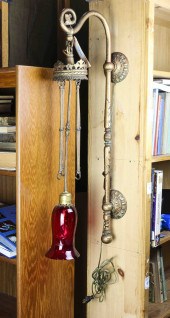 A VICTORIAN STYLE PATINATED WA