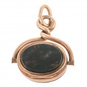 A VICTORIAN SWIVEL LOCKET WATC