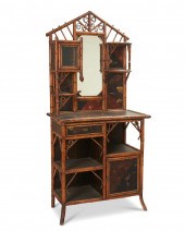 A VICTORIAN TIGER BAMBOO CABIN