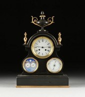 A VICTORIAN TRIPLE DIAL AND GI