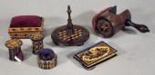 A Victorian turned rosewood an