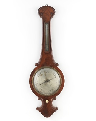A Victorian Wheel Barometer Late