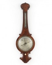 A Victorian Wheel Barometer La