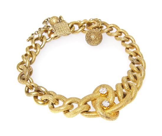 A Victorian Yellow Gold and Diamond