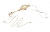 A Victorian Yellow Gold Lorgne
